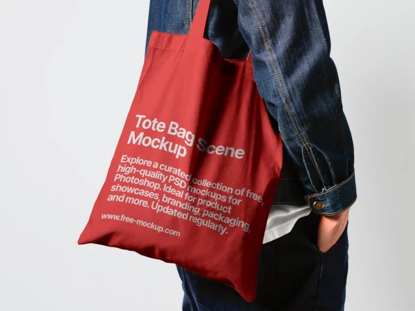 Tote Bag Scene Mockup