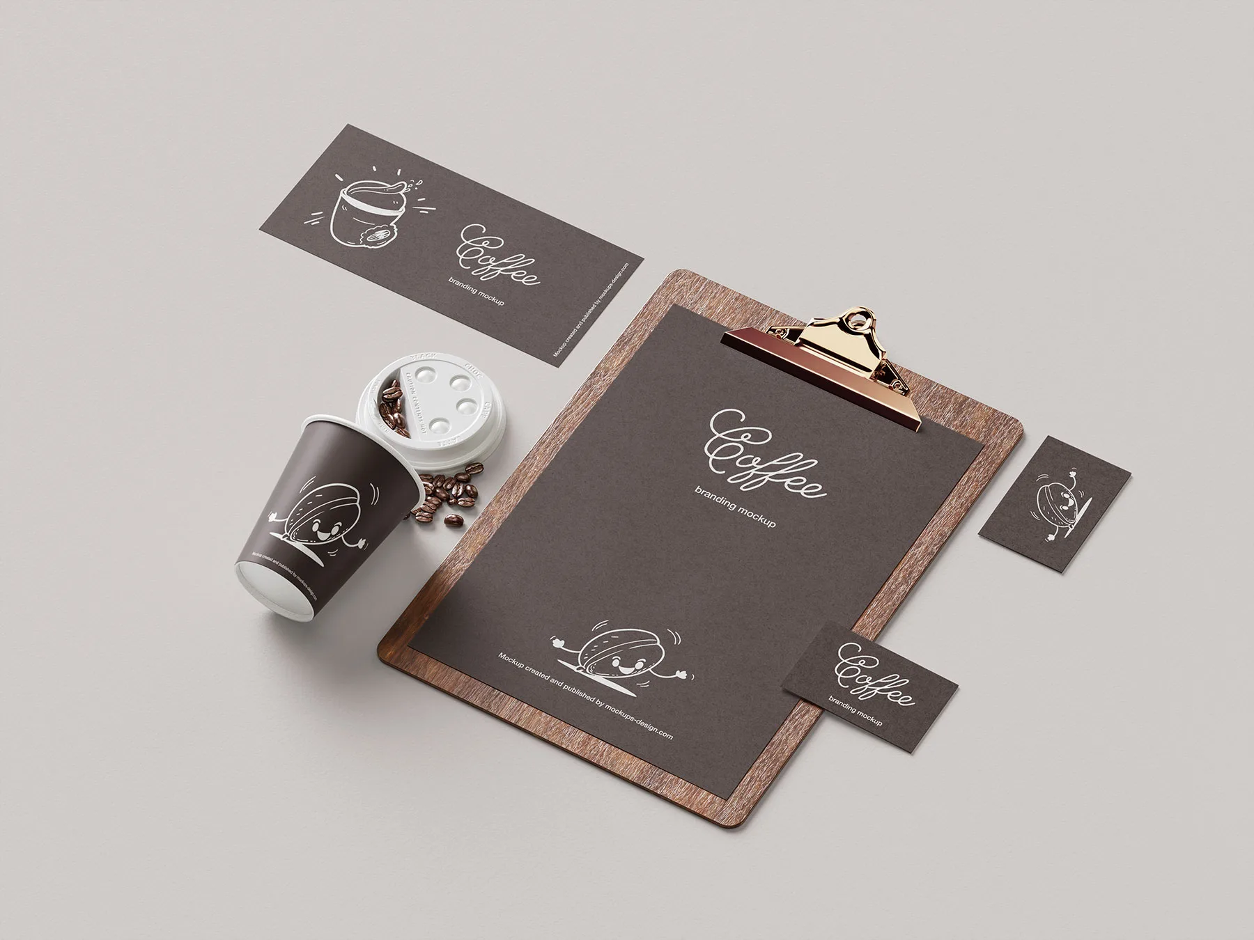 Coffee Branding Mockup Set