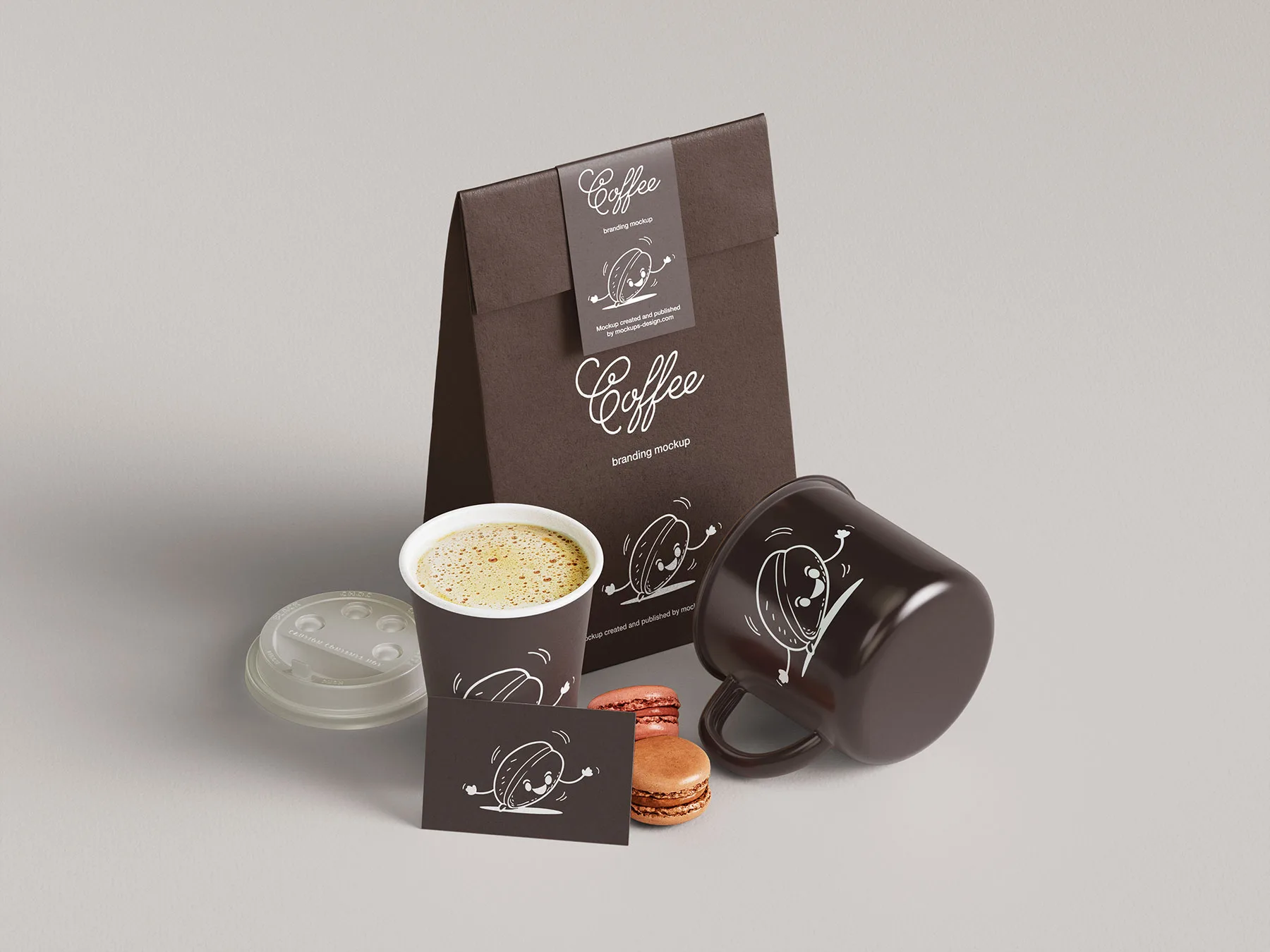 Coffee Branding Mockup Set