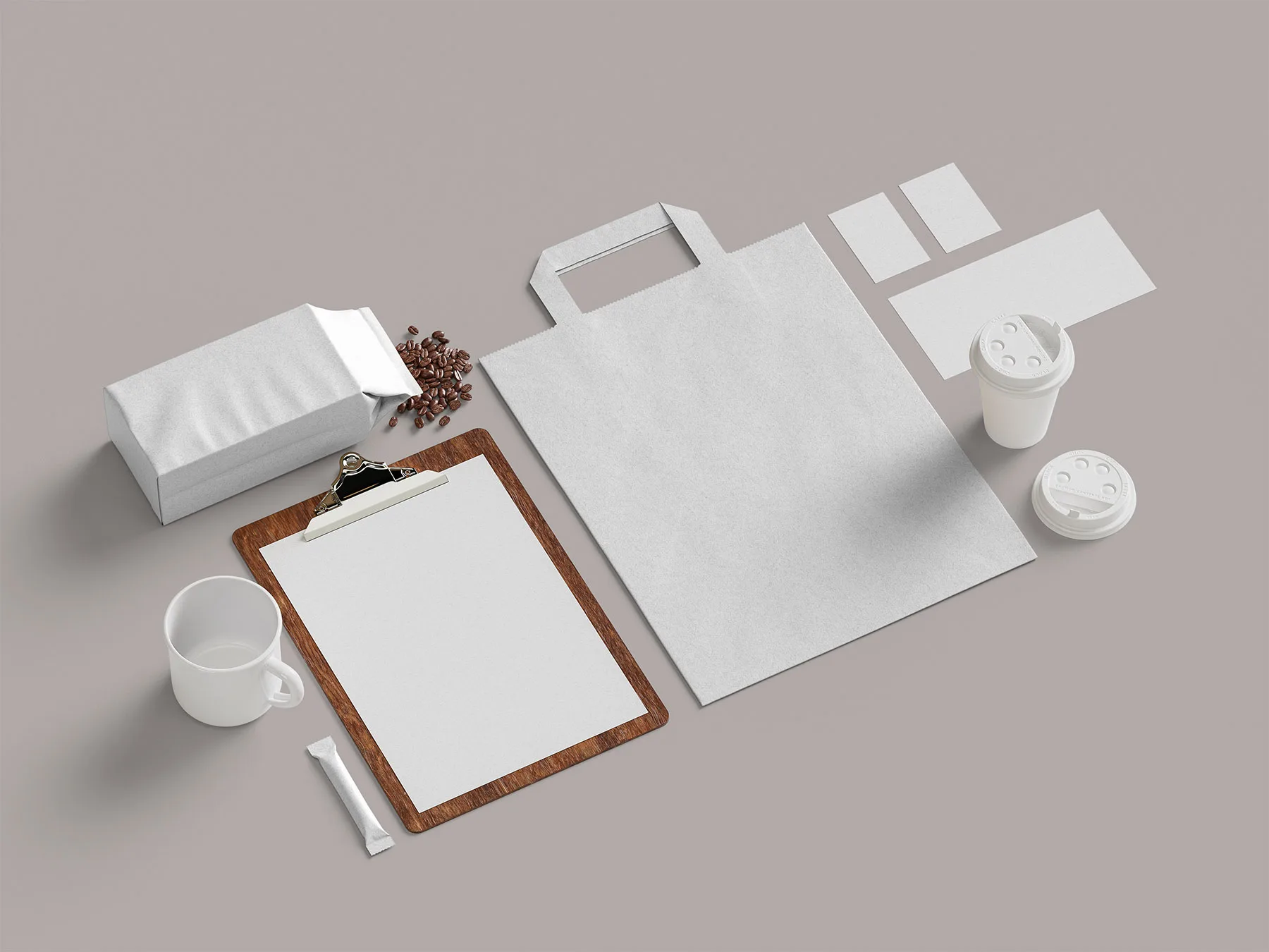 Coffee Branding Mockup Set
