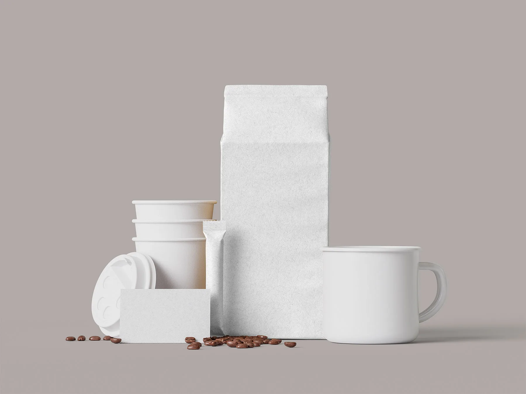 Coffee Branding Mockup Set