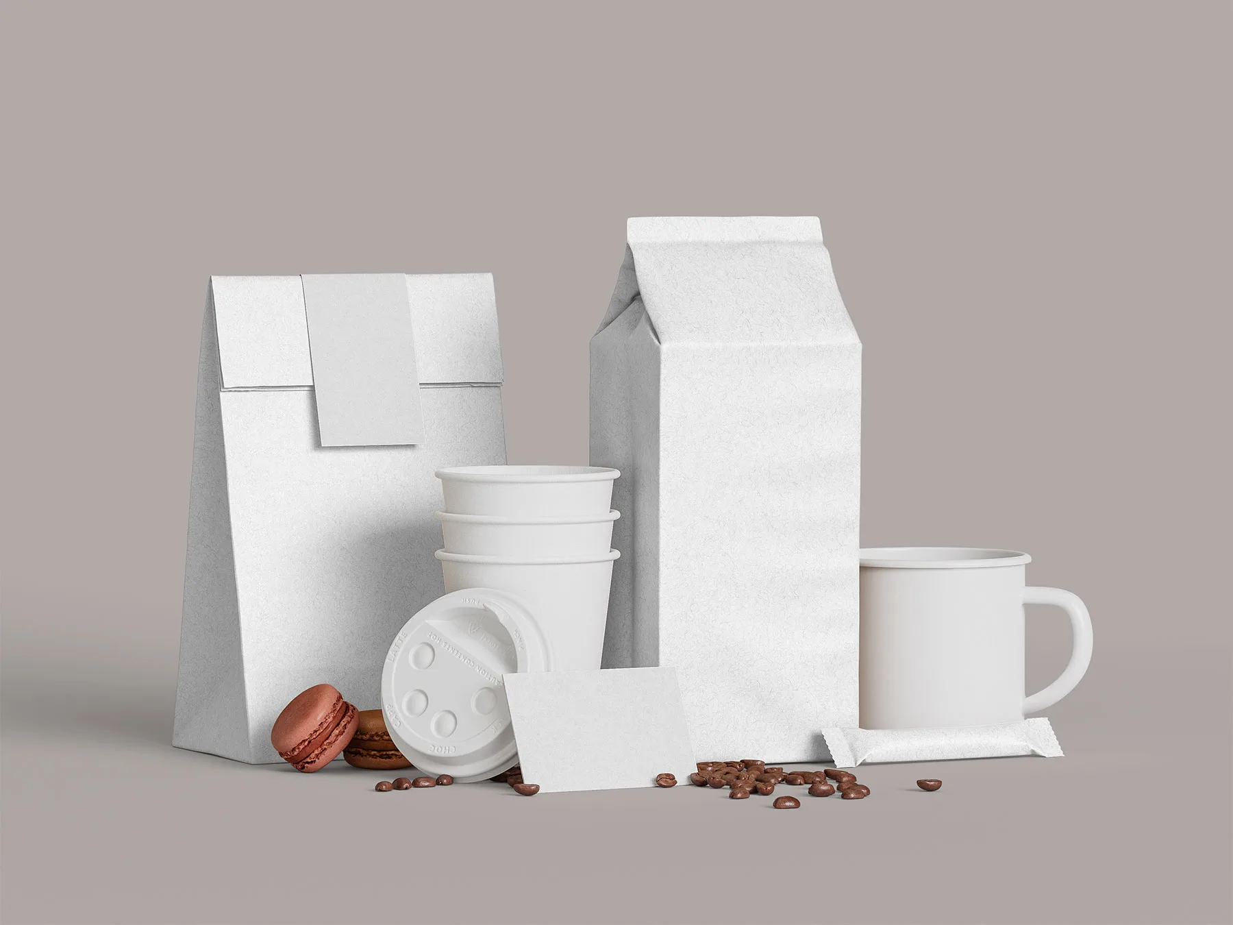 Coffee Branding Mockup Set
