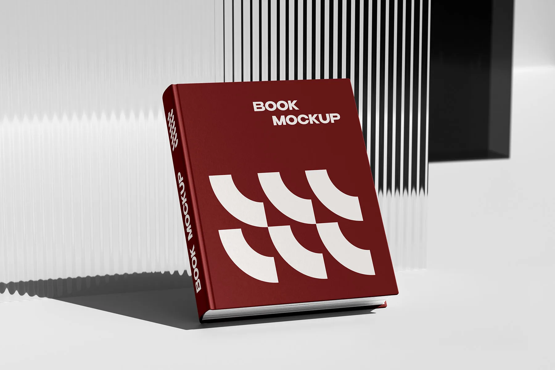 Hardcover Book Mockup (PSD Scene)