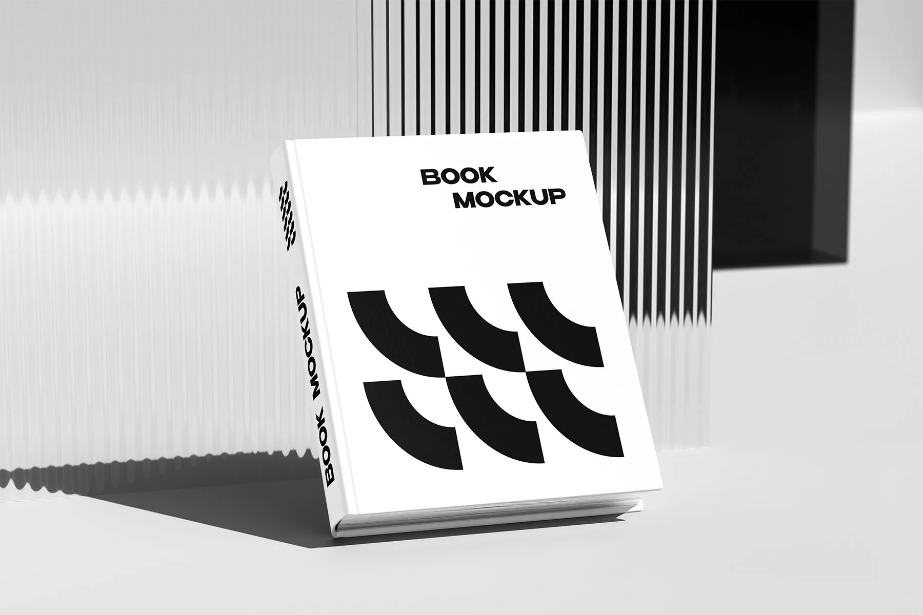 Hardcover Book Mockup (PSD Scene)