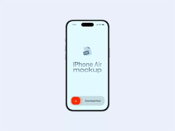 iPhone Air Mockup