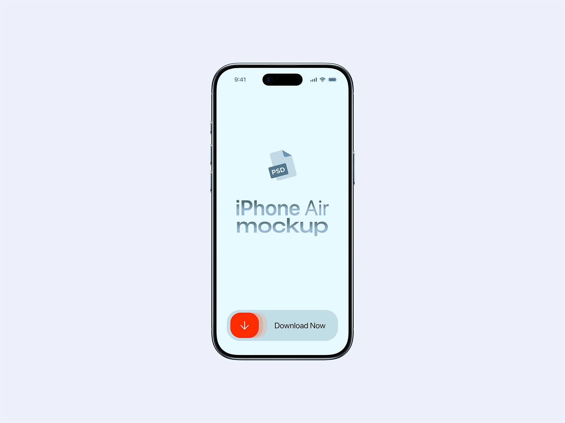 iPhone Air Mockup