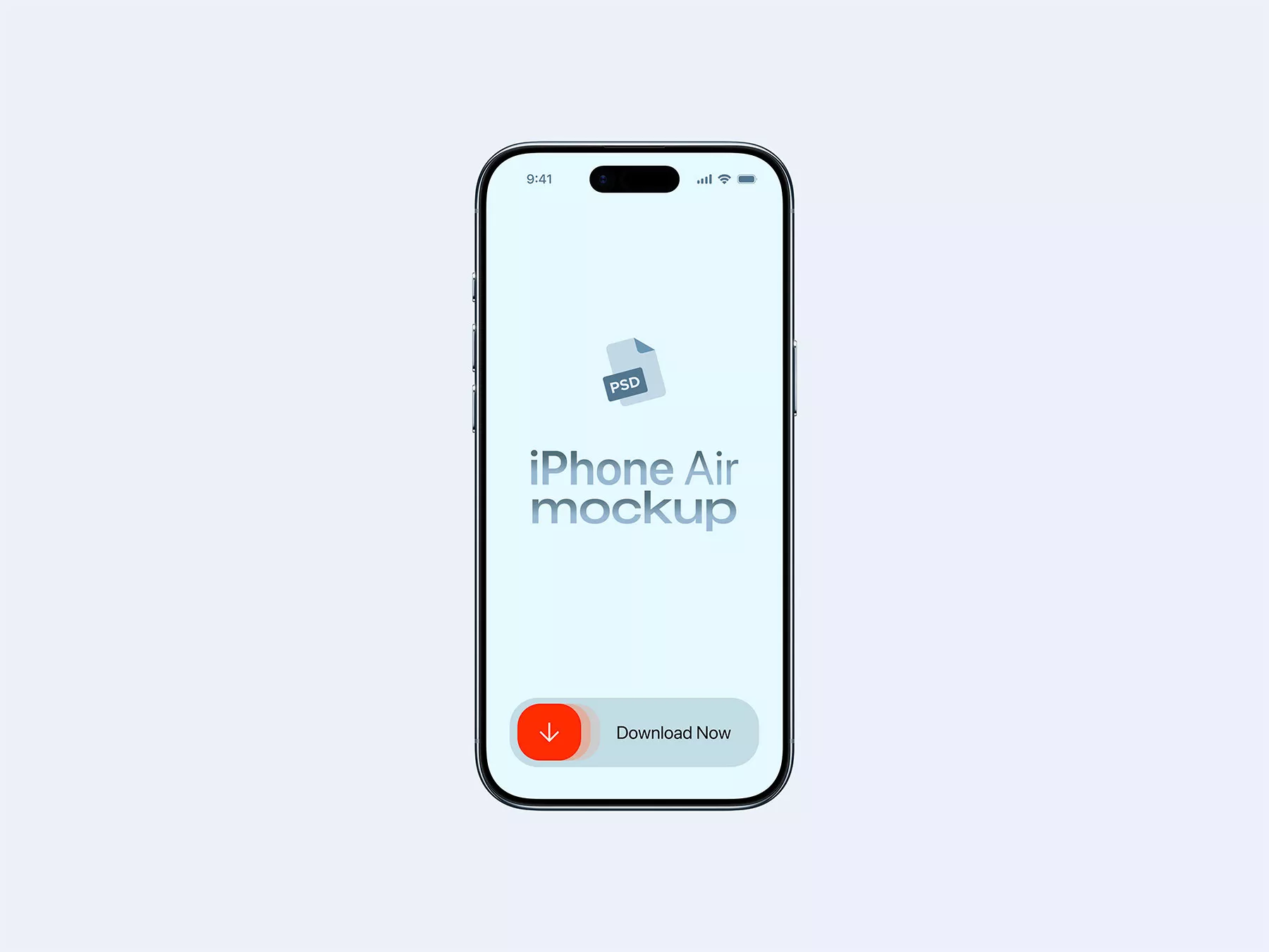 iPhone Air Mockup