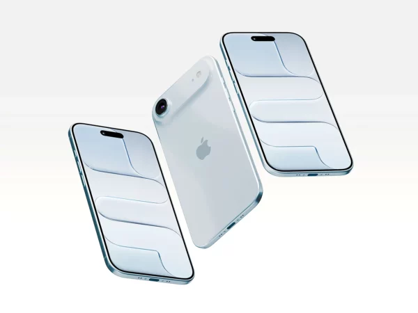 iPhone Air Mockup (Multiscreen App Presentation)