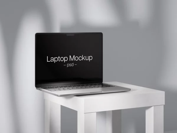 Laptop Mockup PSD Set