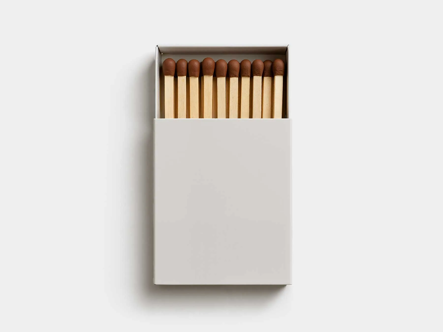 Minimalist Matchbox Mockup (Top View)