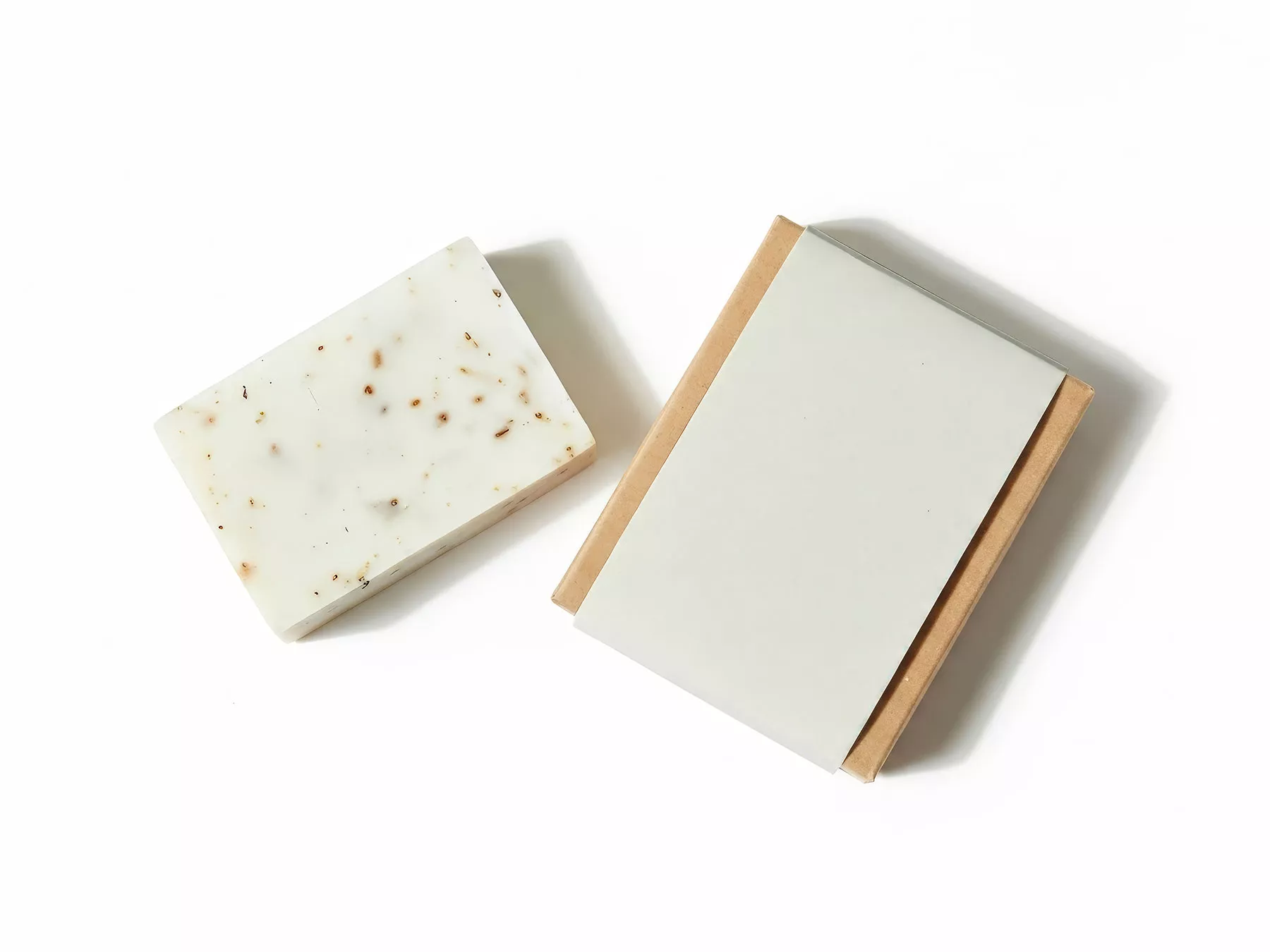 Organic Soap Bar & Packaging Mockup