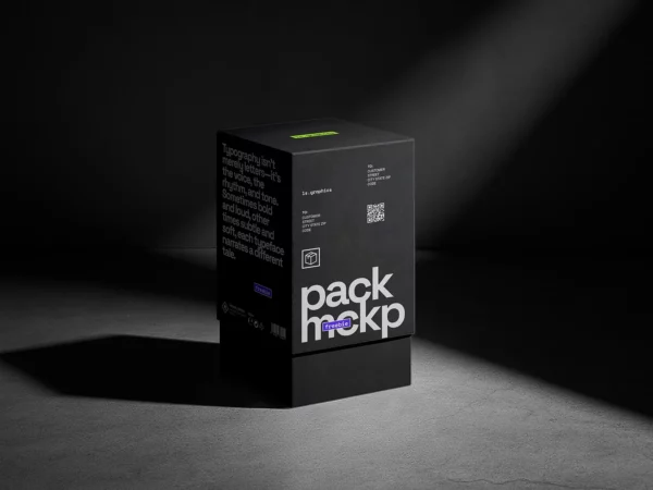 Paper Box Mockup