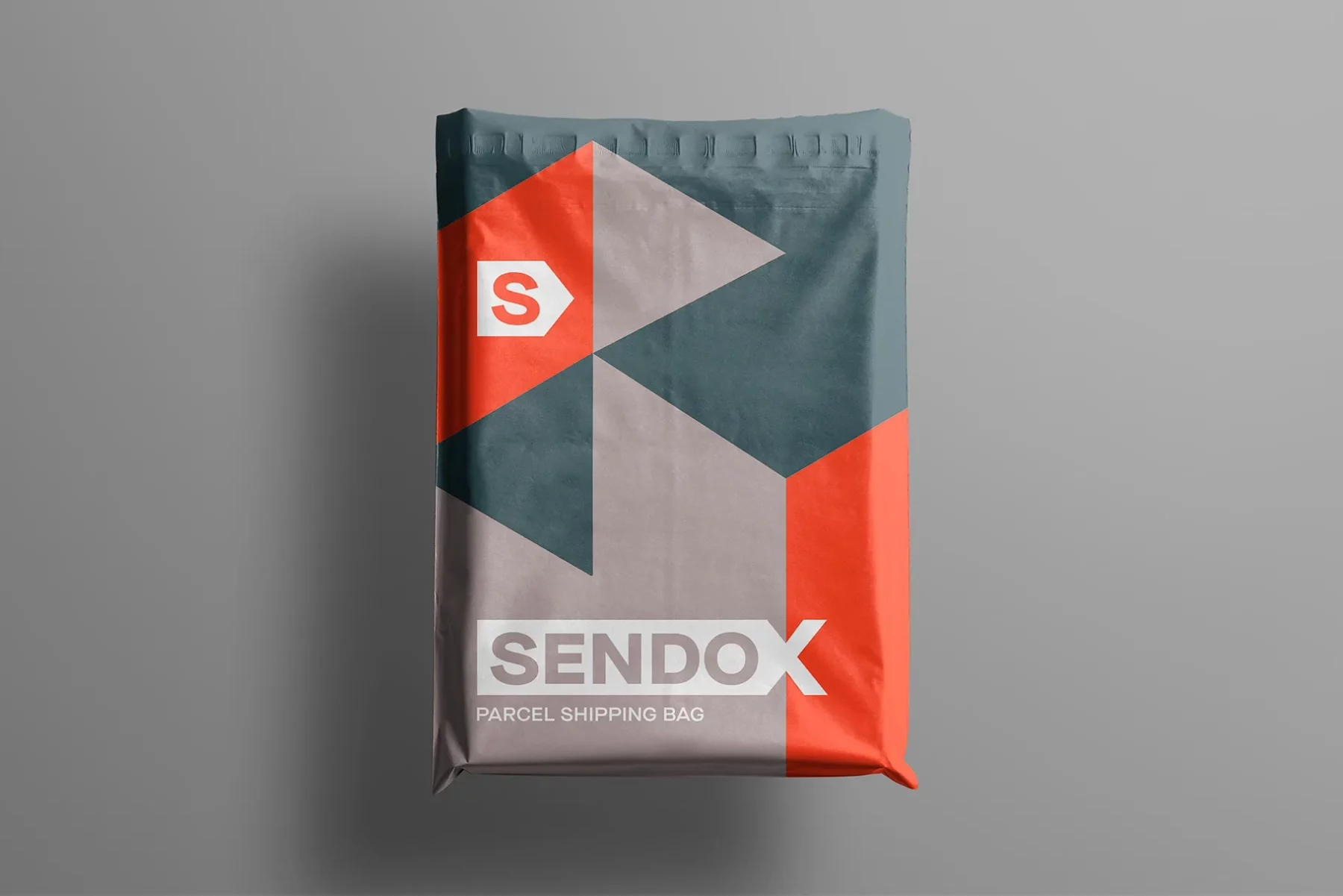 Parcel Shipping Bag Mockup (Branding)