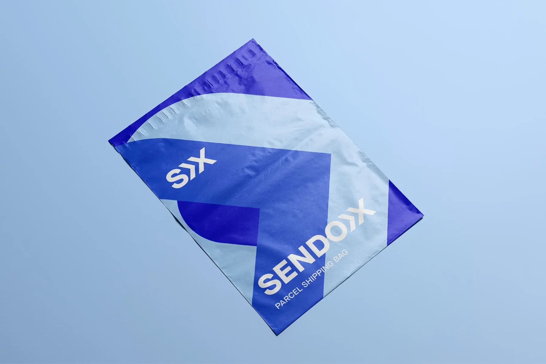 Parcel Shipping Bag Mockup (Branding)