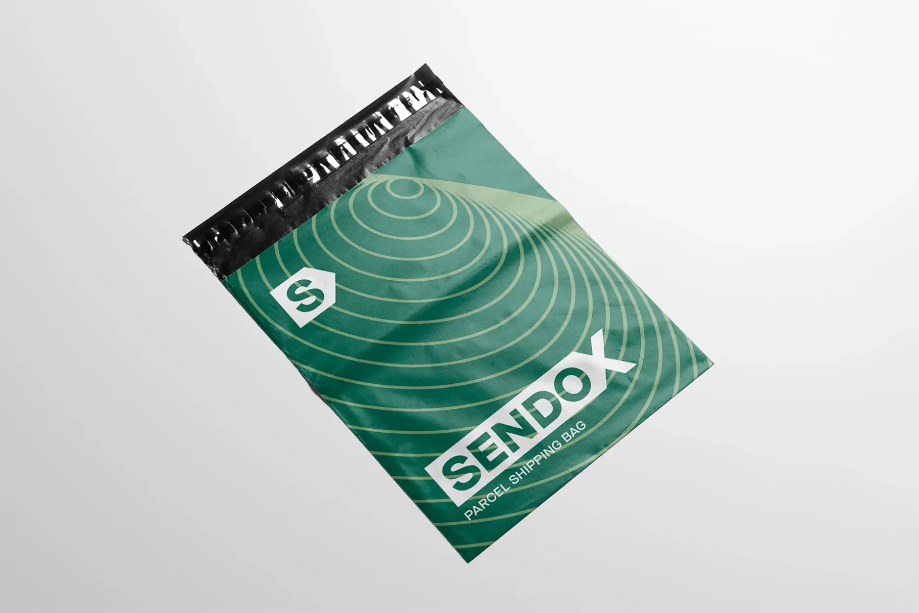 Parcel Shipping Bag Mockup (Branding)