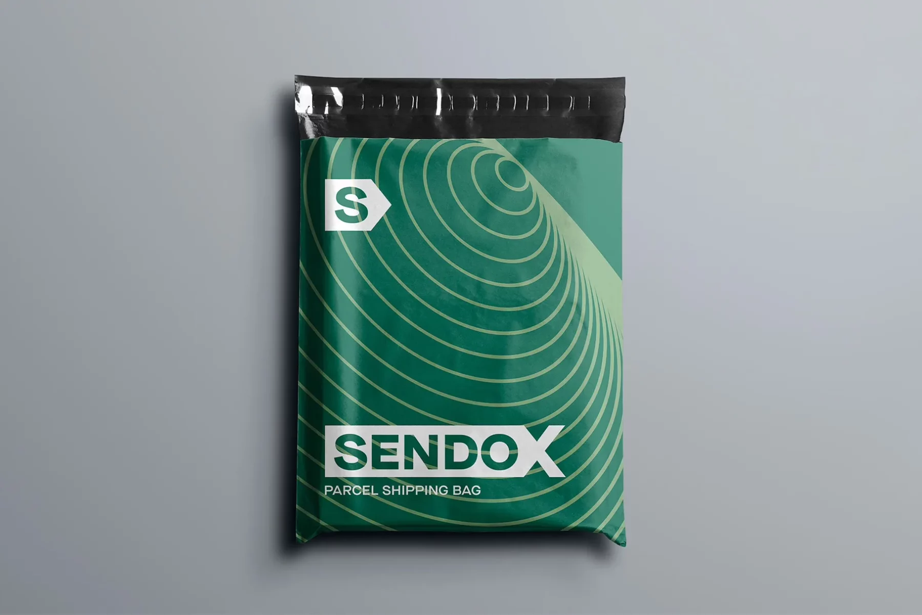 Parcel Shipping Bag Mockup (Branding)
