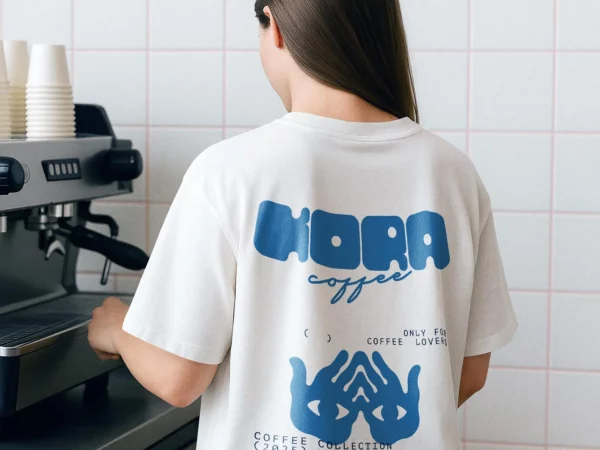 T-Shirt Mockup (Back View)