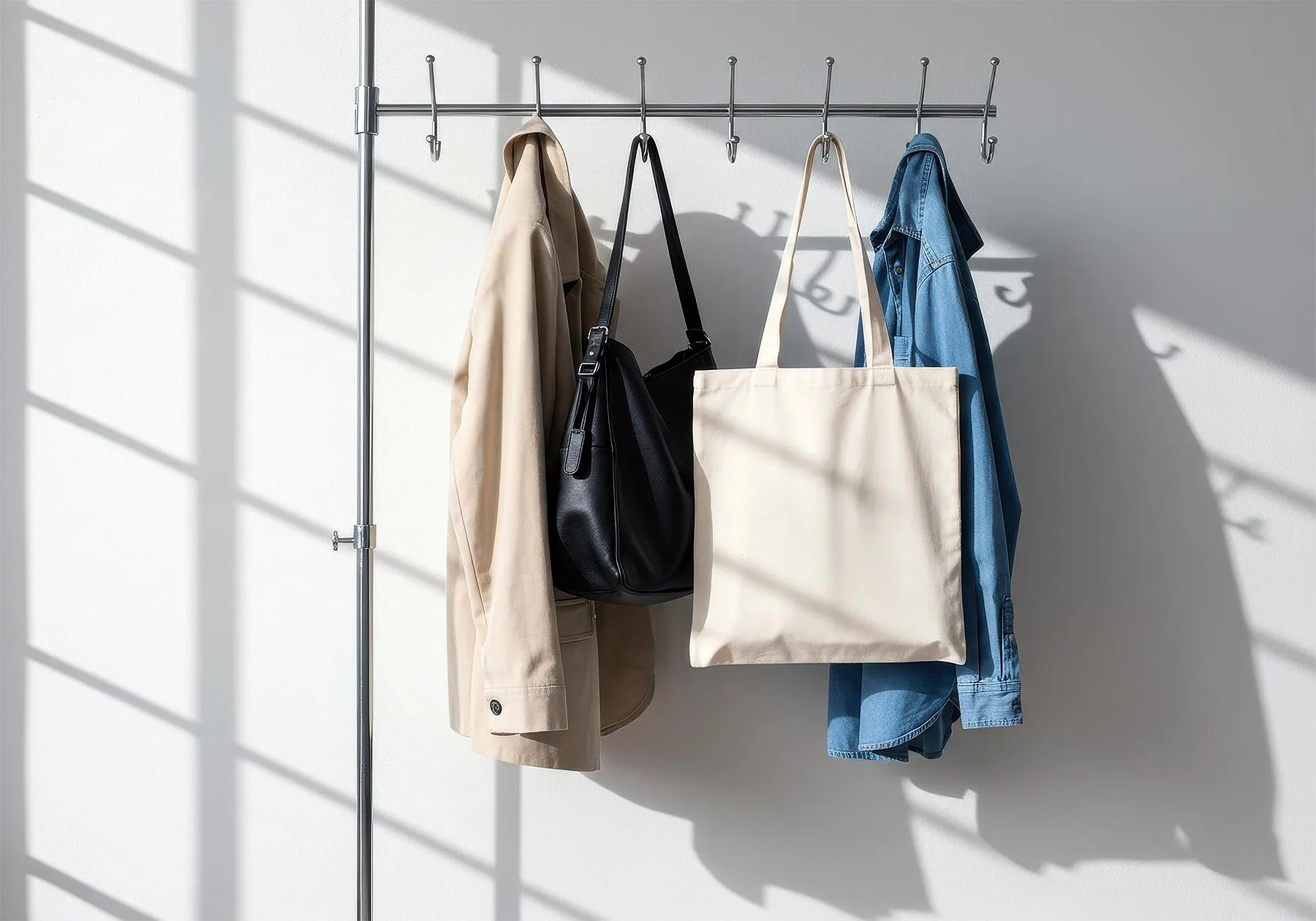 Tote Bag Mockup (Hanging on Hanger)