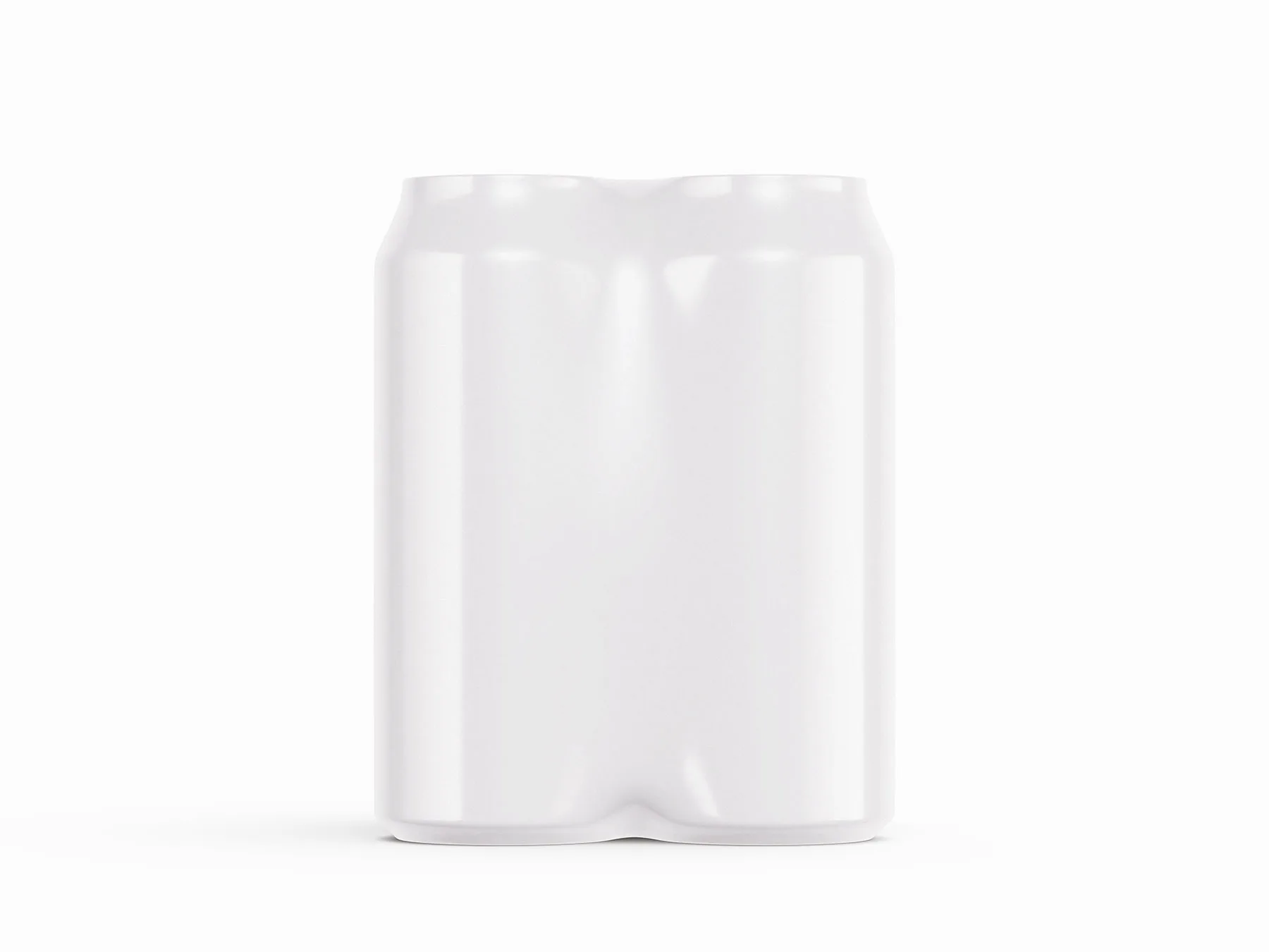 Beer Can Foil 4-Pack Mockup