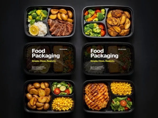 Food Packaging Mockup
