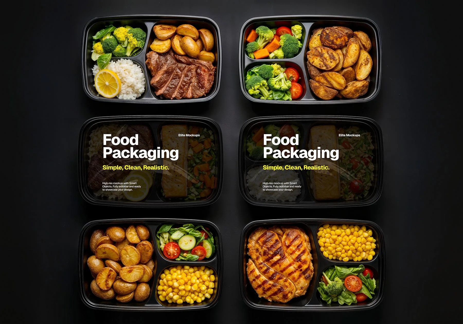 Food Packaging Mockup