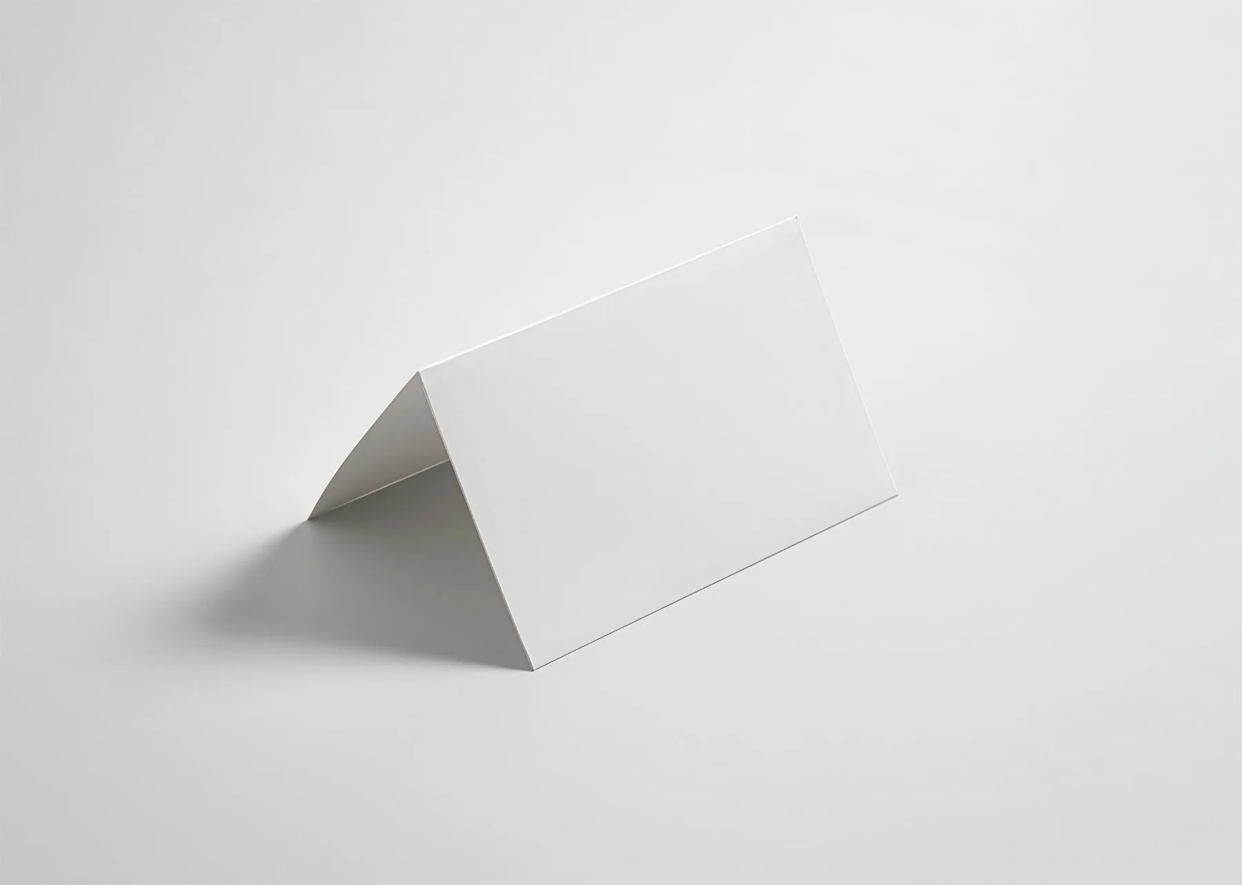 Half-Fold Invitation Card Mockup