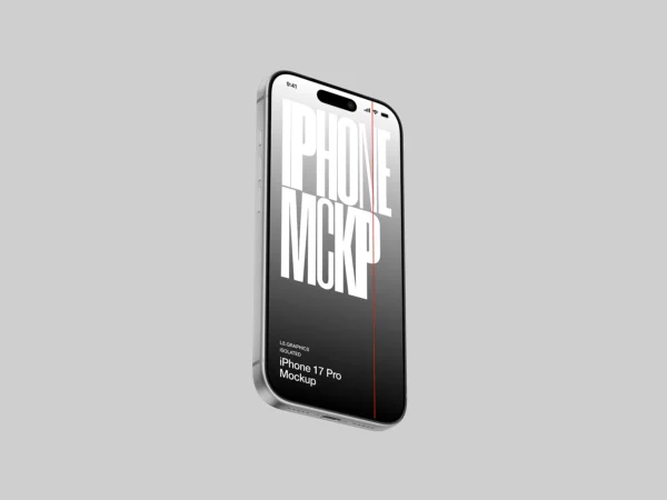 iPhone 17 Pro Mockup (App Presentation)