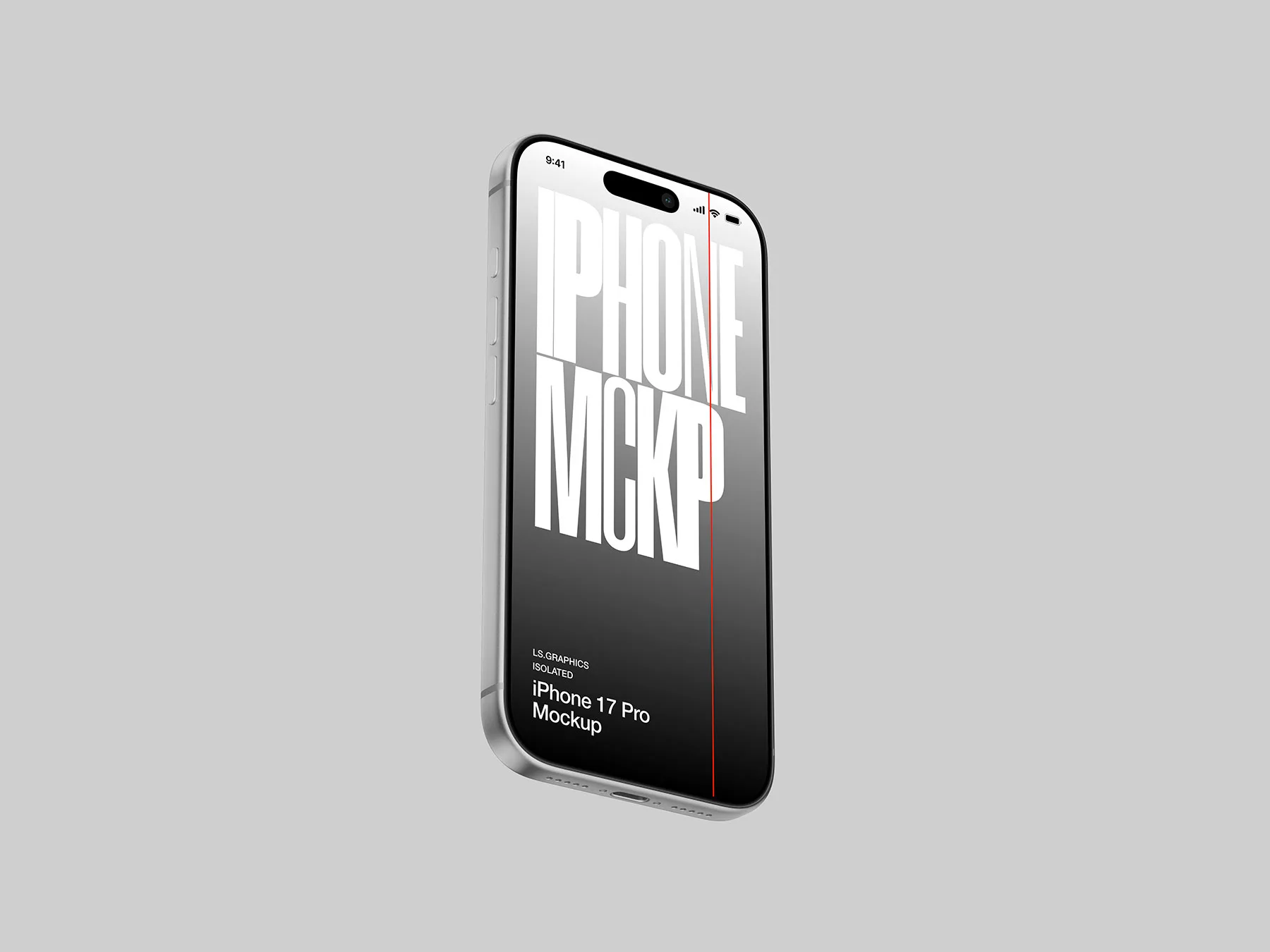 iPhone 17 Pro Mockup (App Presentation)