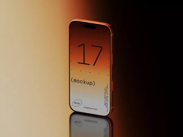 iPhone 17 Pro Mockup (Luxury Scene)