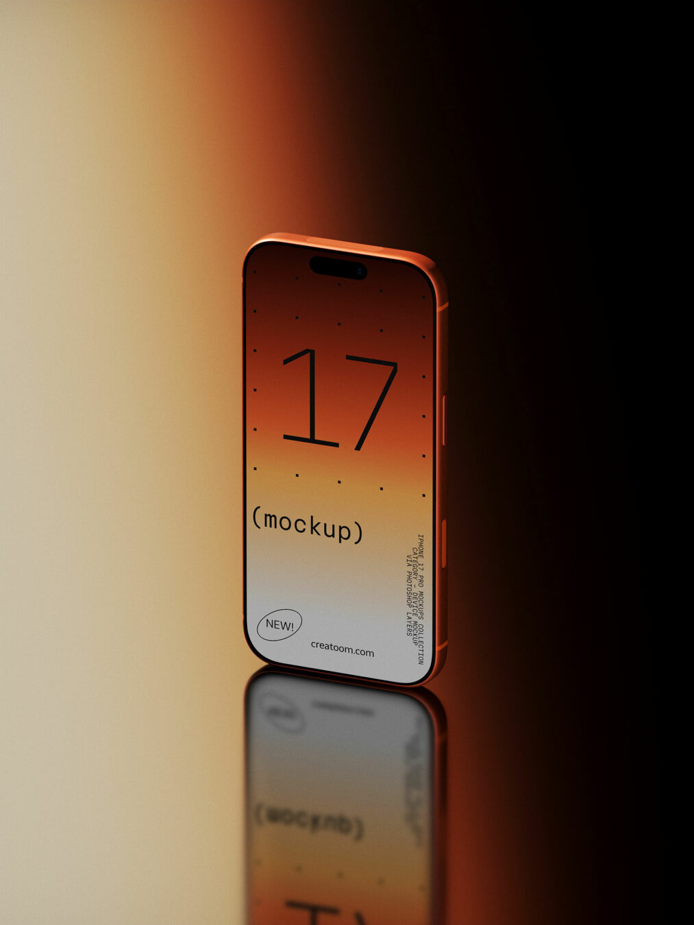 iPhone 17 Pro Mockup (Luxury Scene)