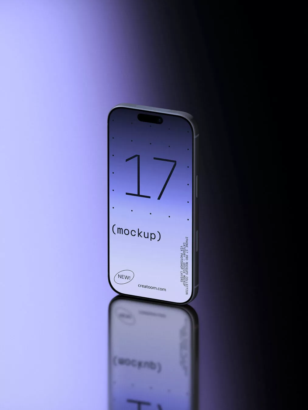 iPhone 17 Pro Mockup (Luxury Scene)