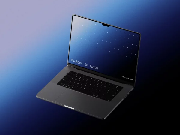 Laptop Mockup (Minimalist Website Presentation)