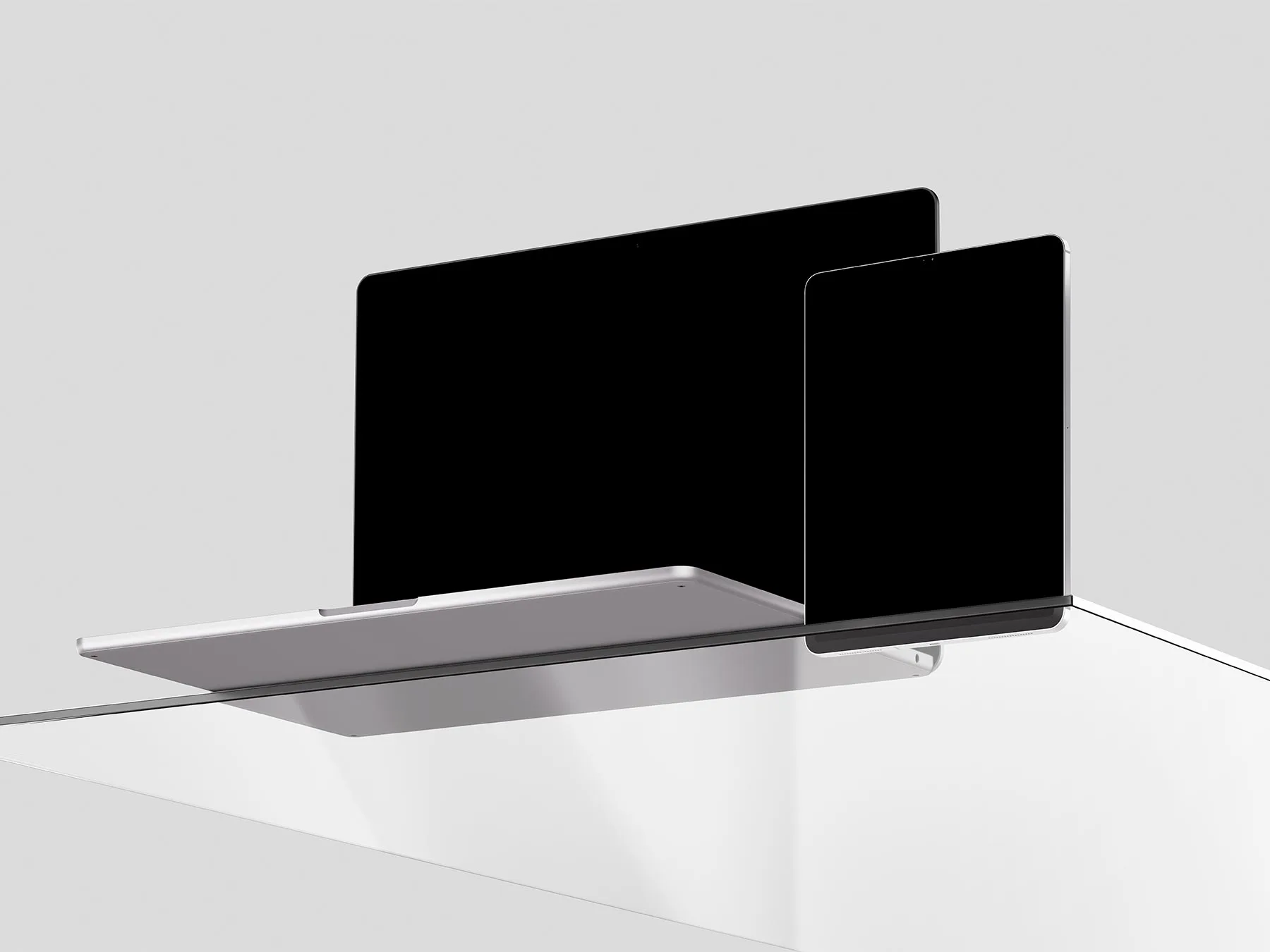 MacBook Air & iPad Pro Mockup (Website Presentation)