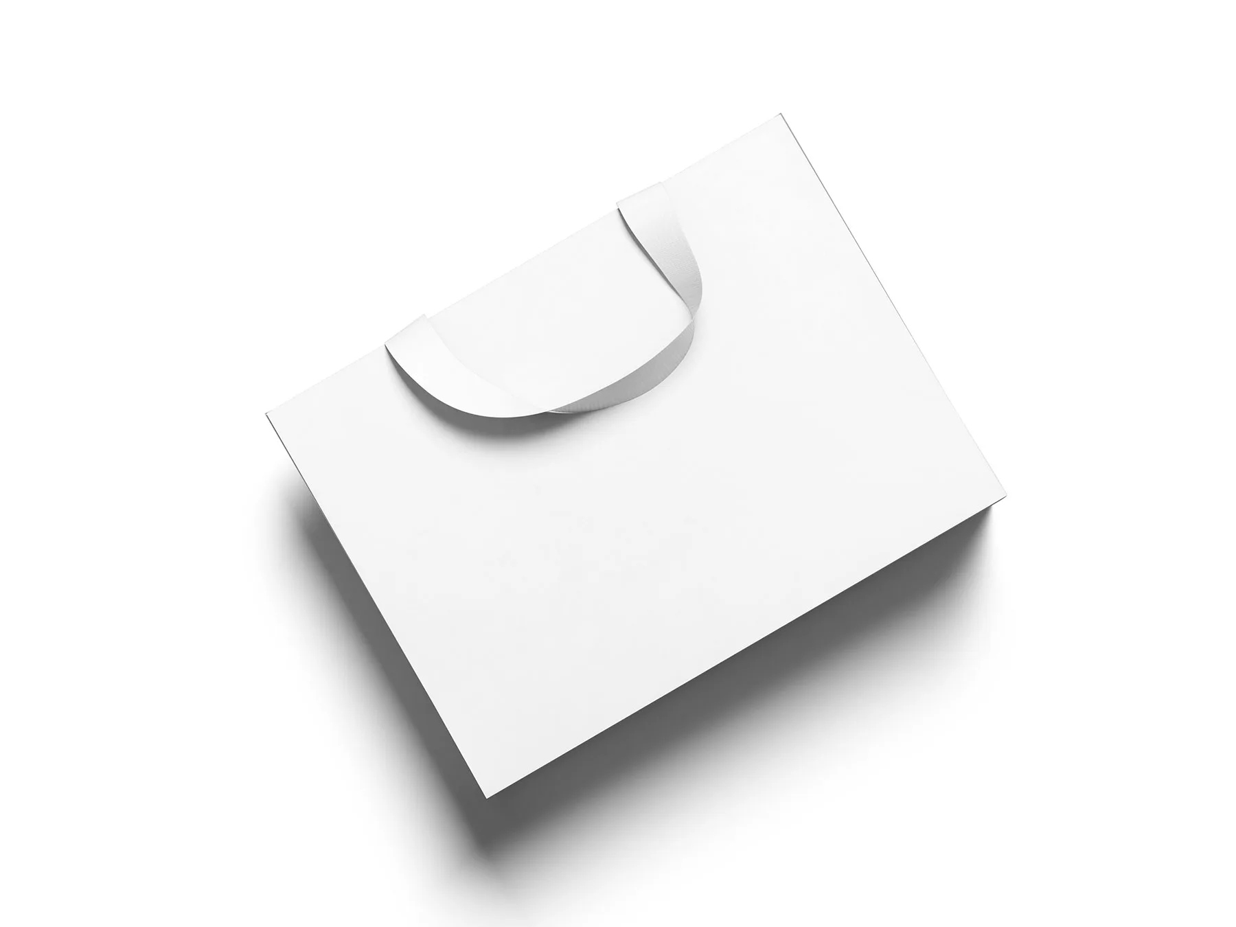 Shopping Bag Mockup (Top Side View)