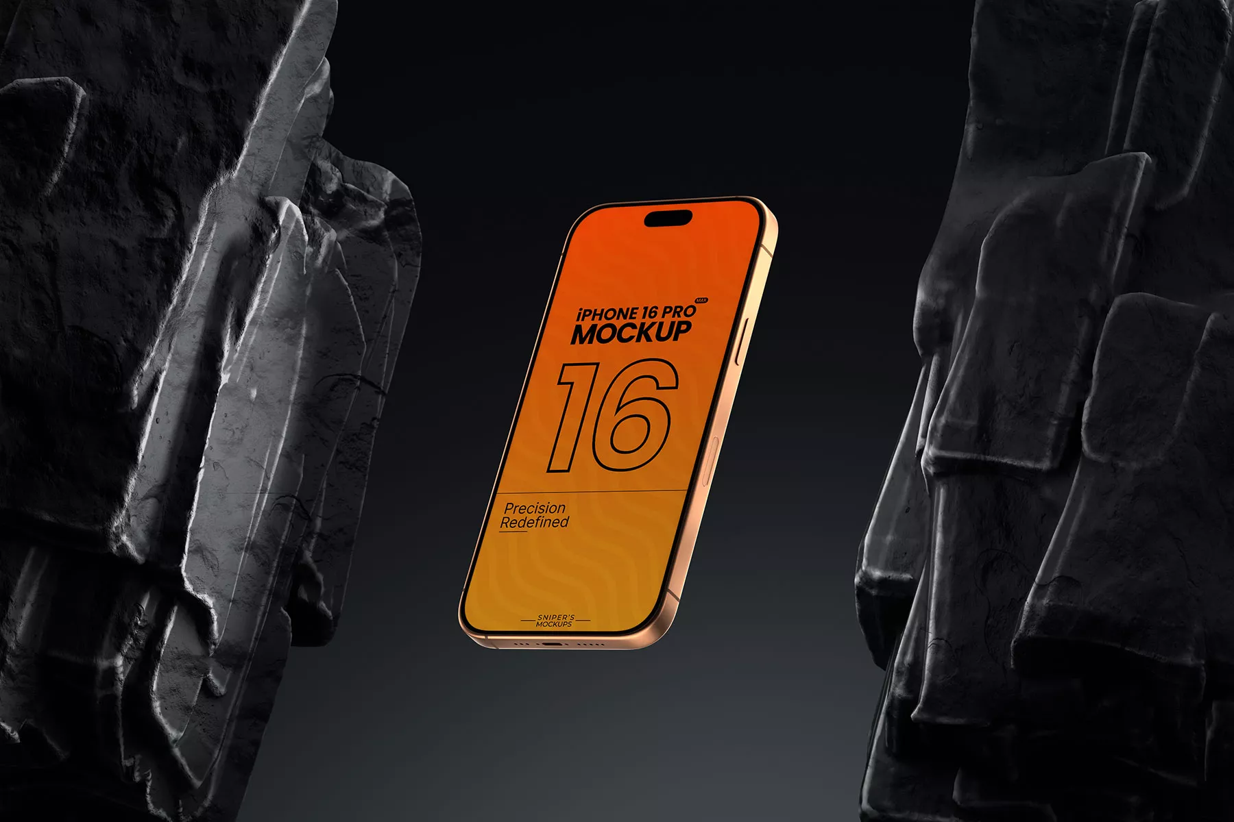 Smartphone Mockup (Photorealistic Scene)