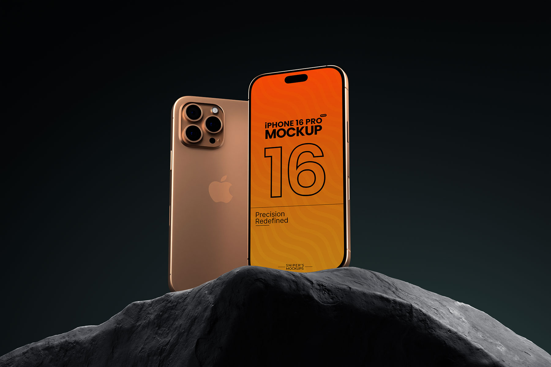 Smartphone Mockup (Photorealistic Scene)