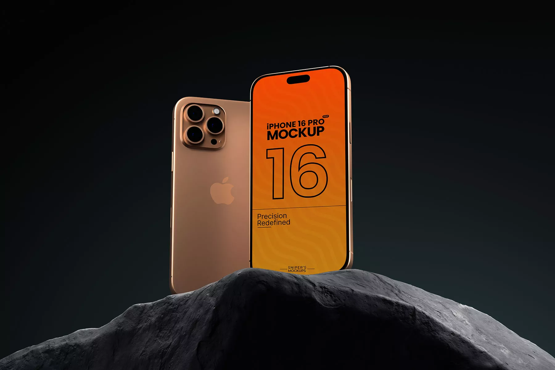 Smartphone Mockup (Photorealistic Scene)