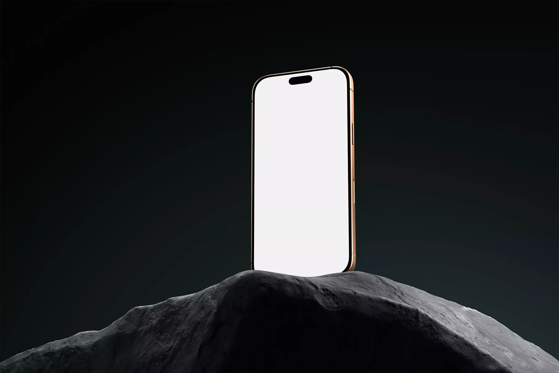 Smartphone Mockup (Photorealistic Scene)