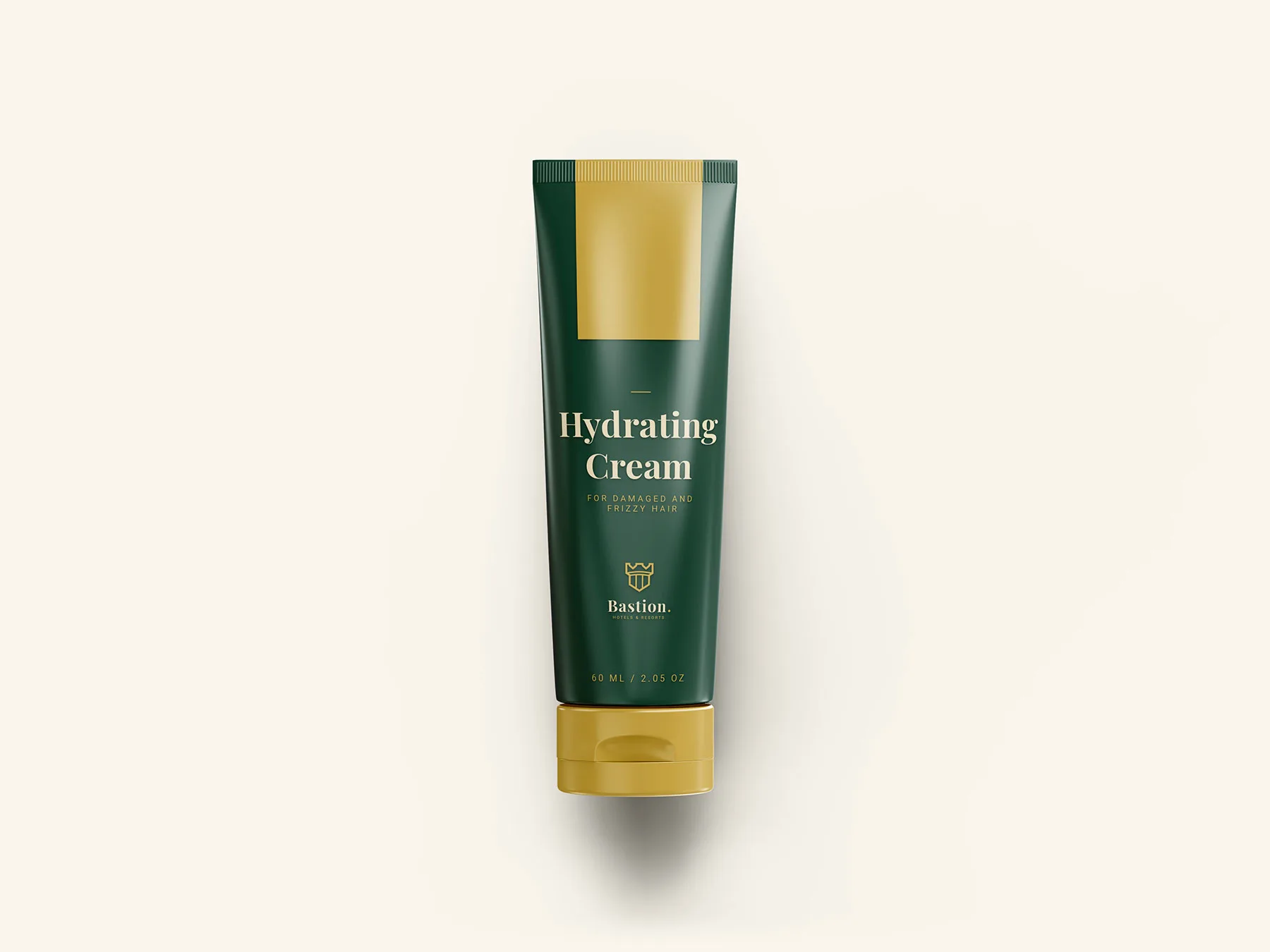 Hotel Branding Mockup Cream Tube