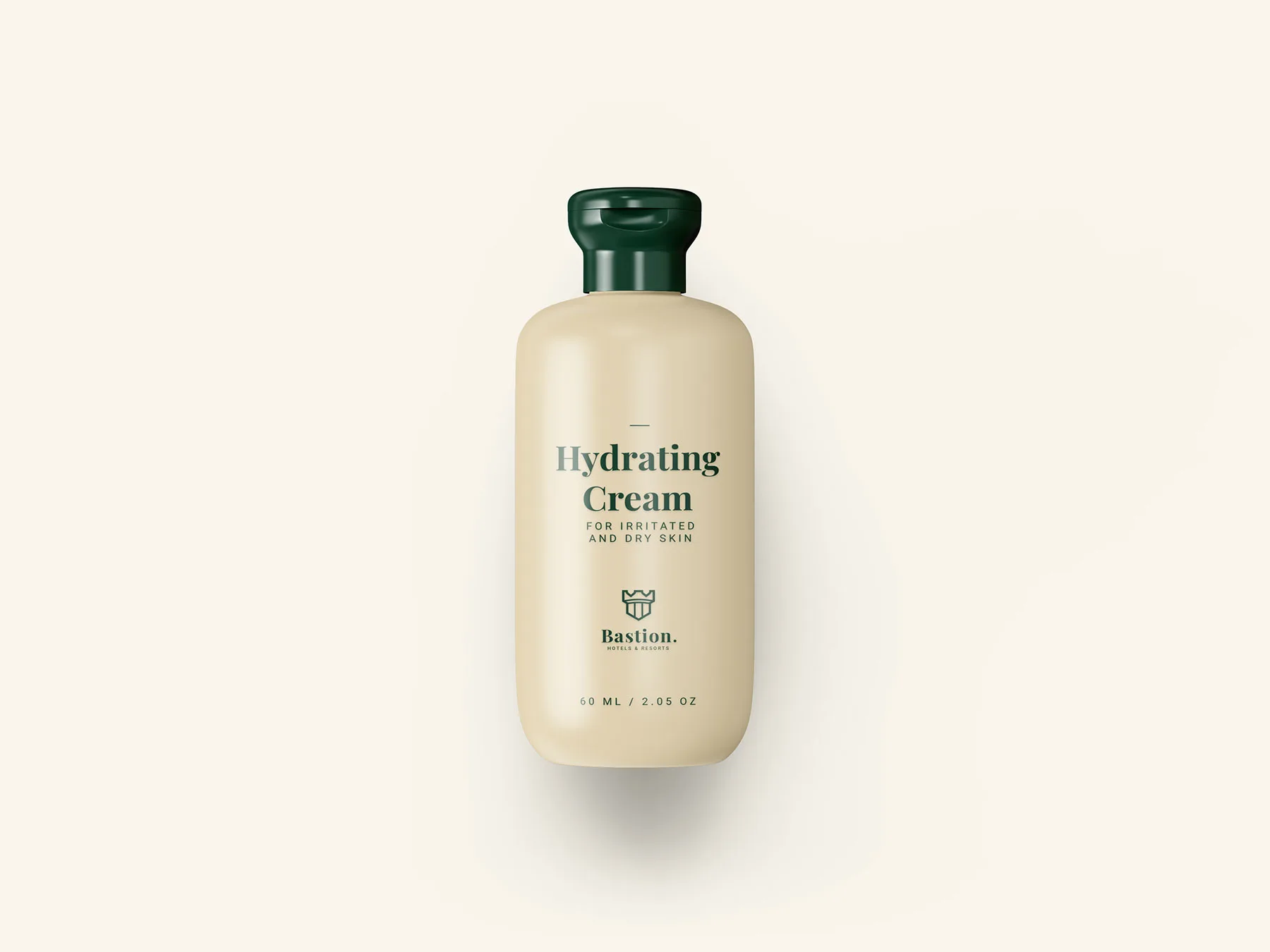 Hotel Branding Mockup Hydrating Cream