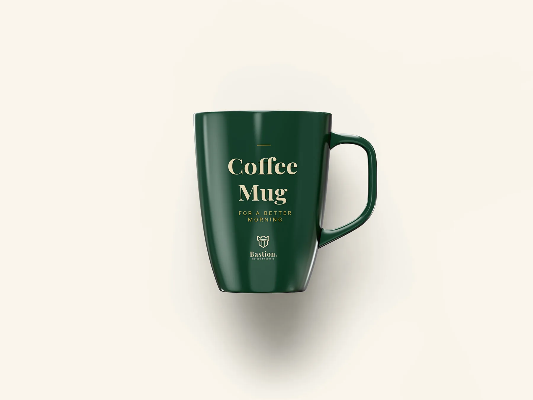 Hotel Branding Mockup Mug