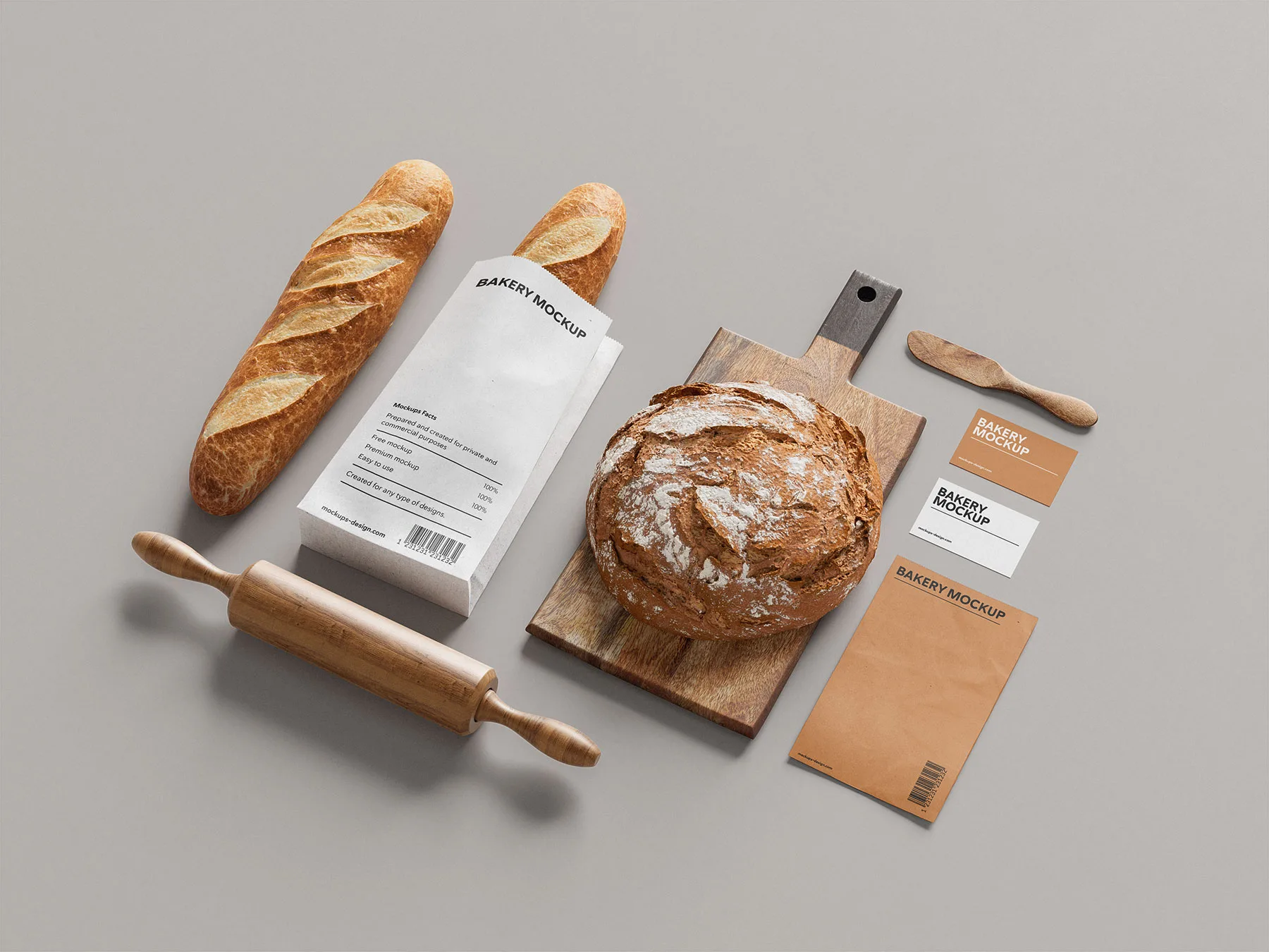 Bakery Branding Mockup Set