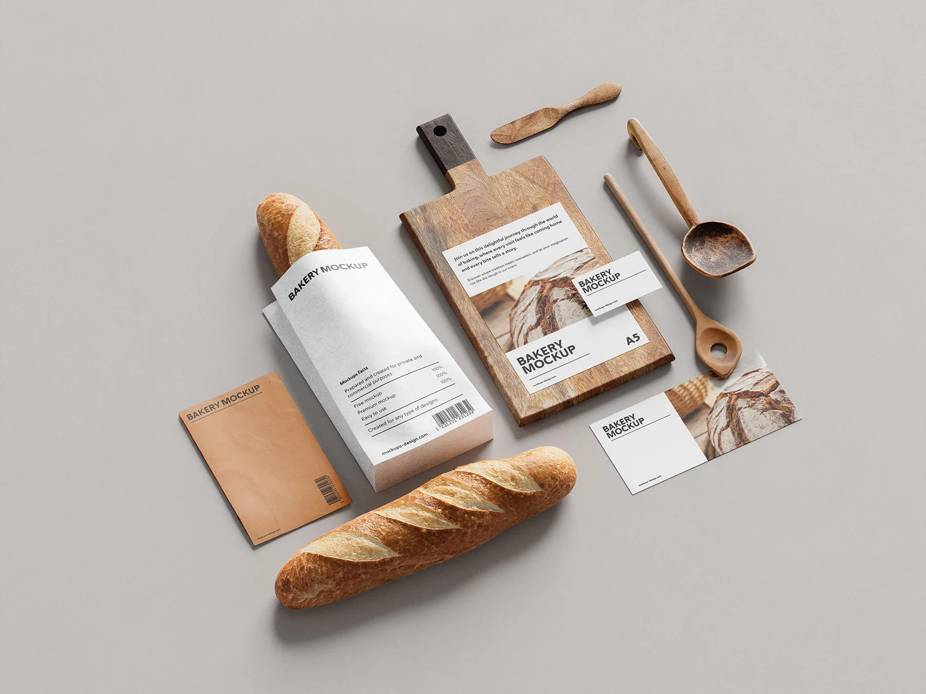 Bakery Branding Mockup Set