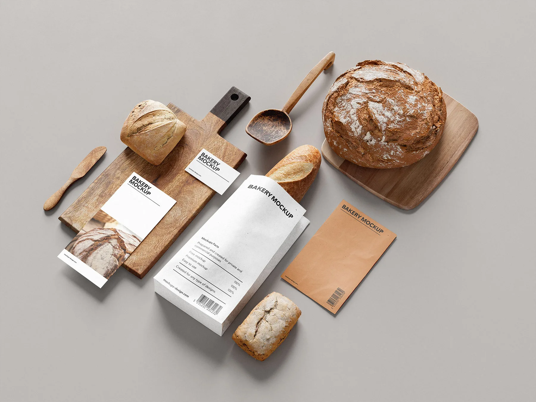 Bakery Branding Mockup Set