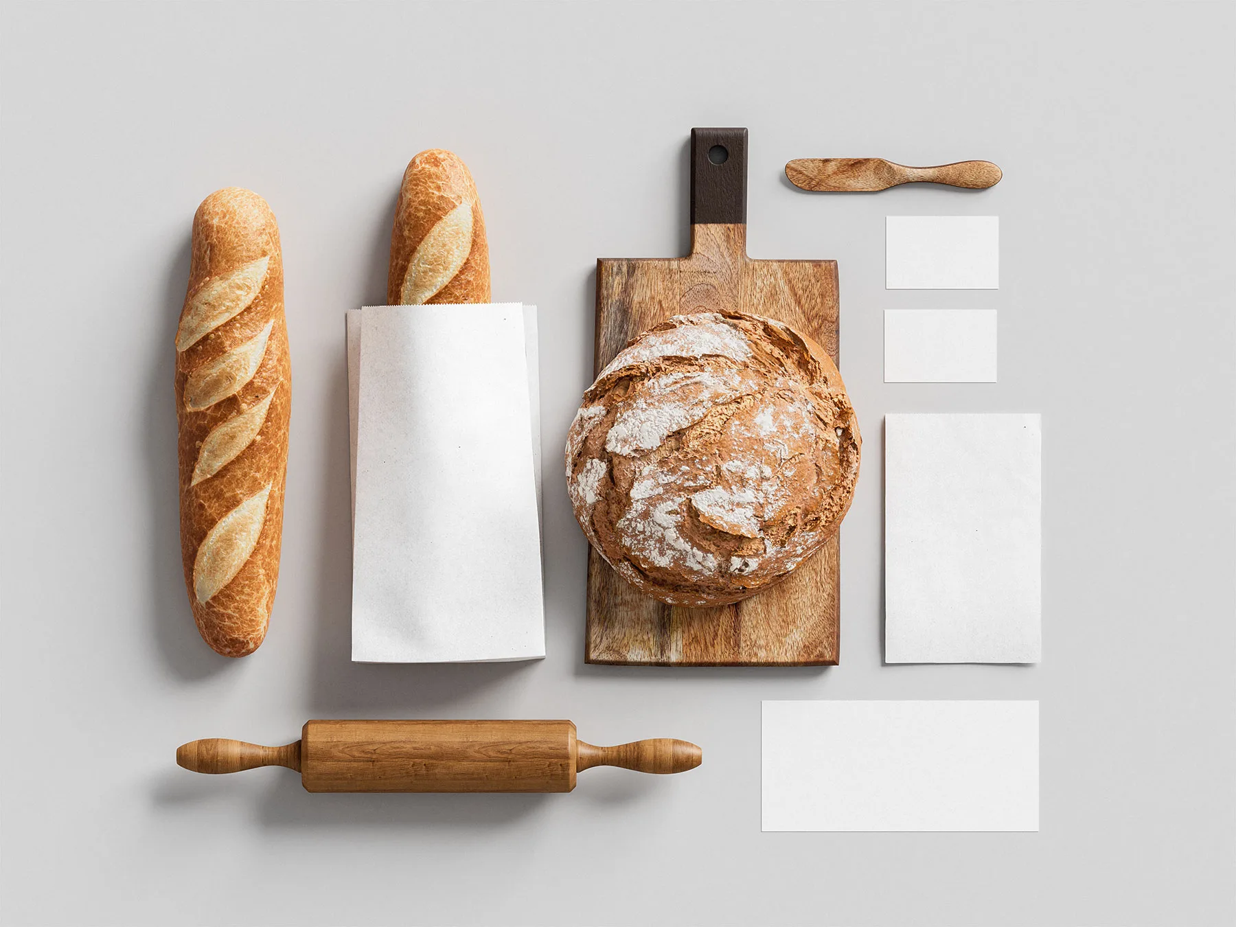 Bakery Branding Mockup Set