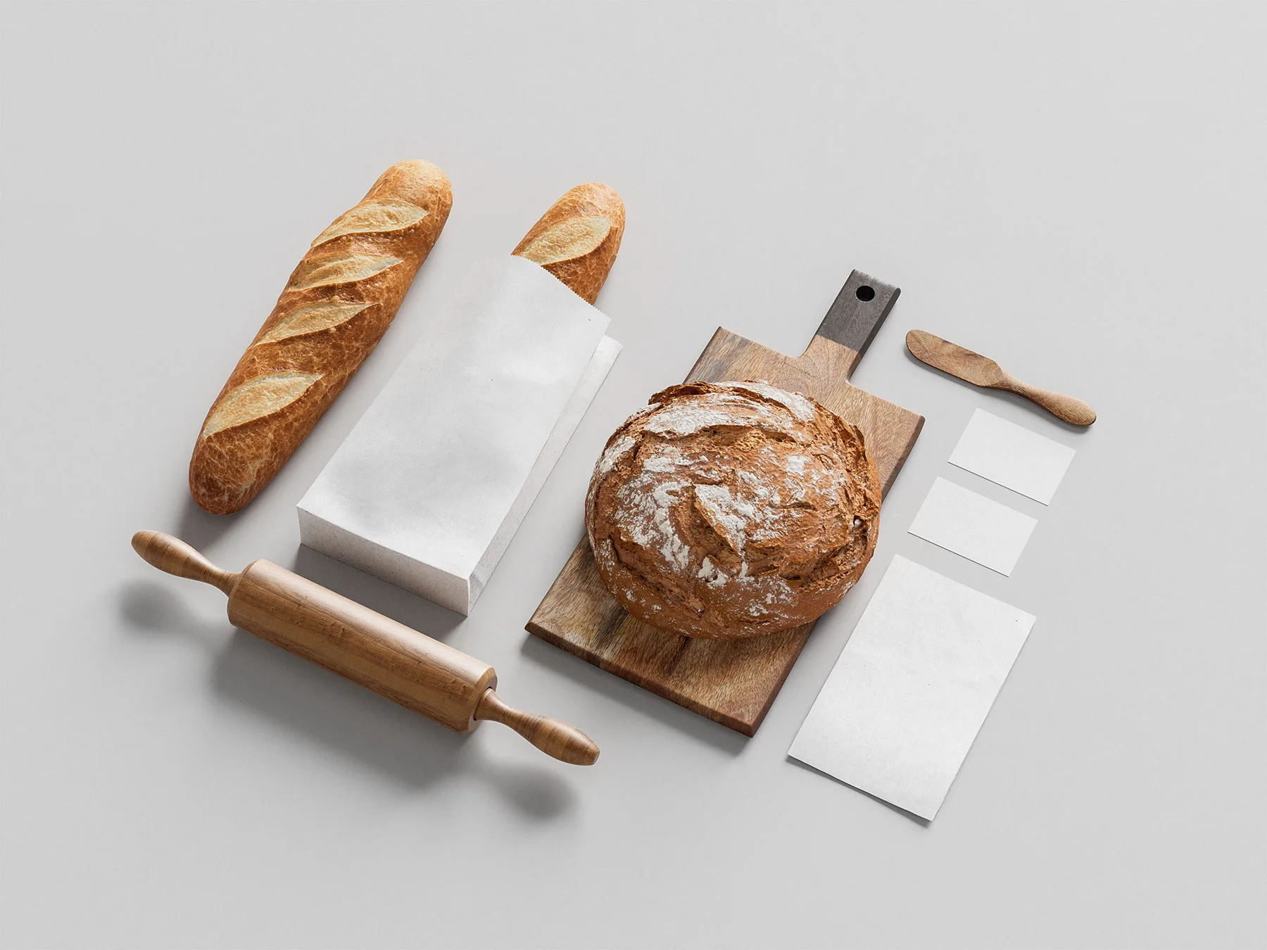 Bakery Branding Mockup Set