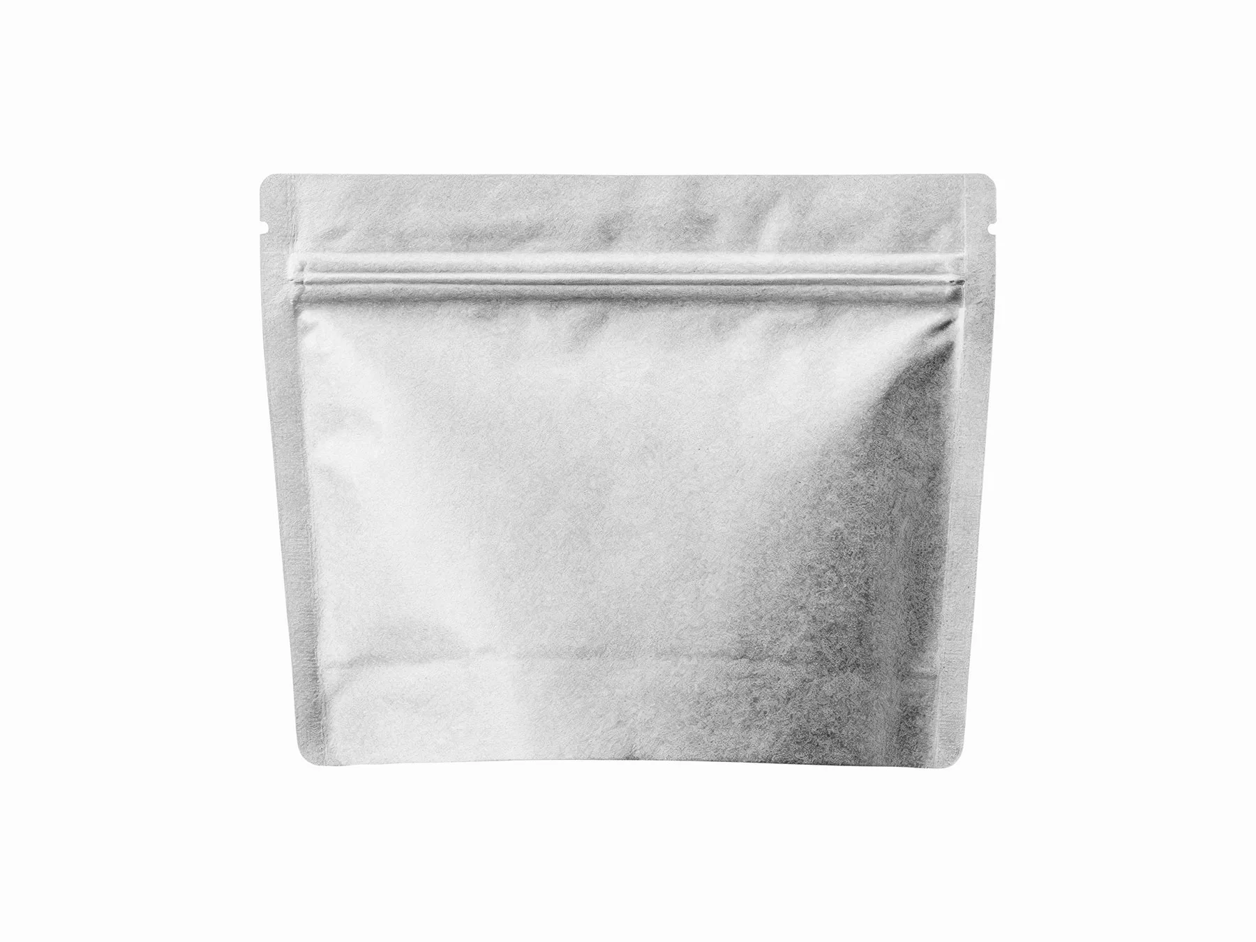 Kraft Paper Pouch Mockup (Zip Packaging Bag)