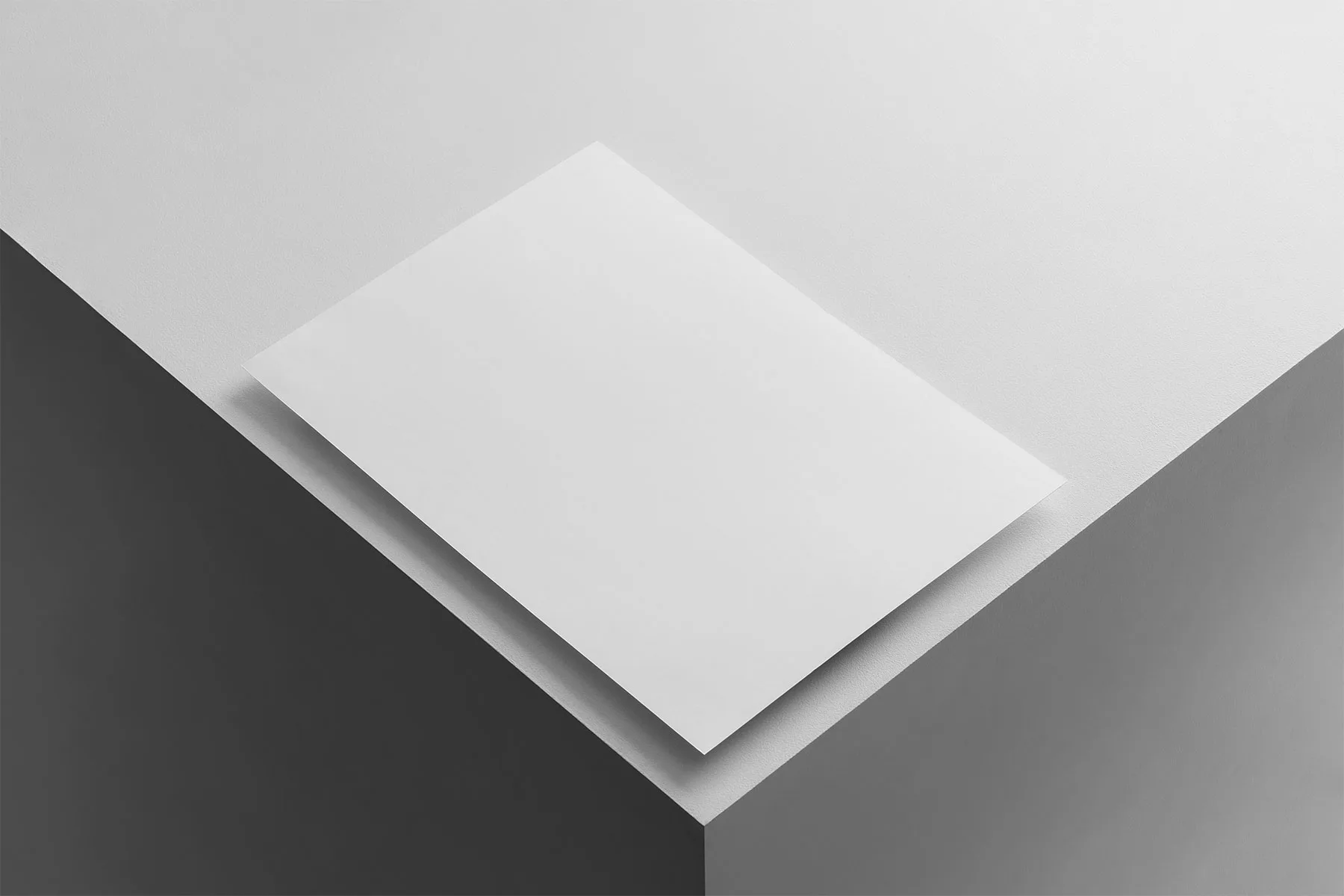 Letterhead Mockup (Minimalist Brand Paper Scene)