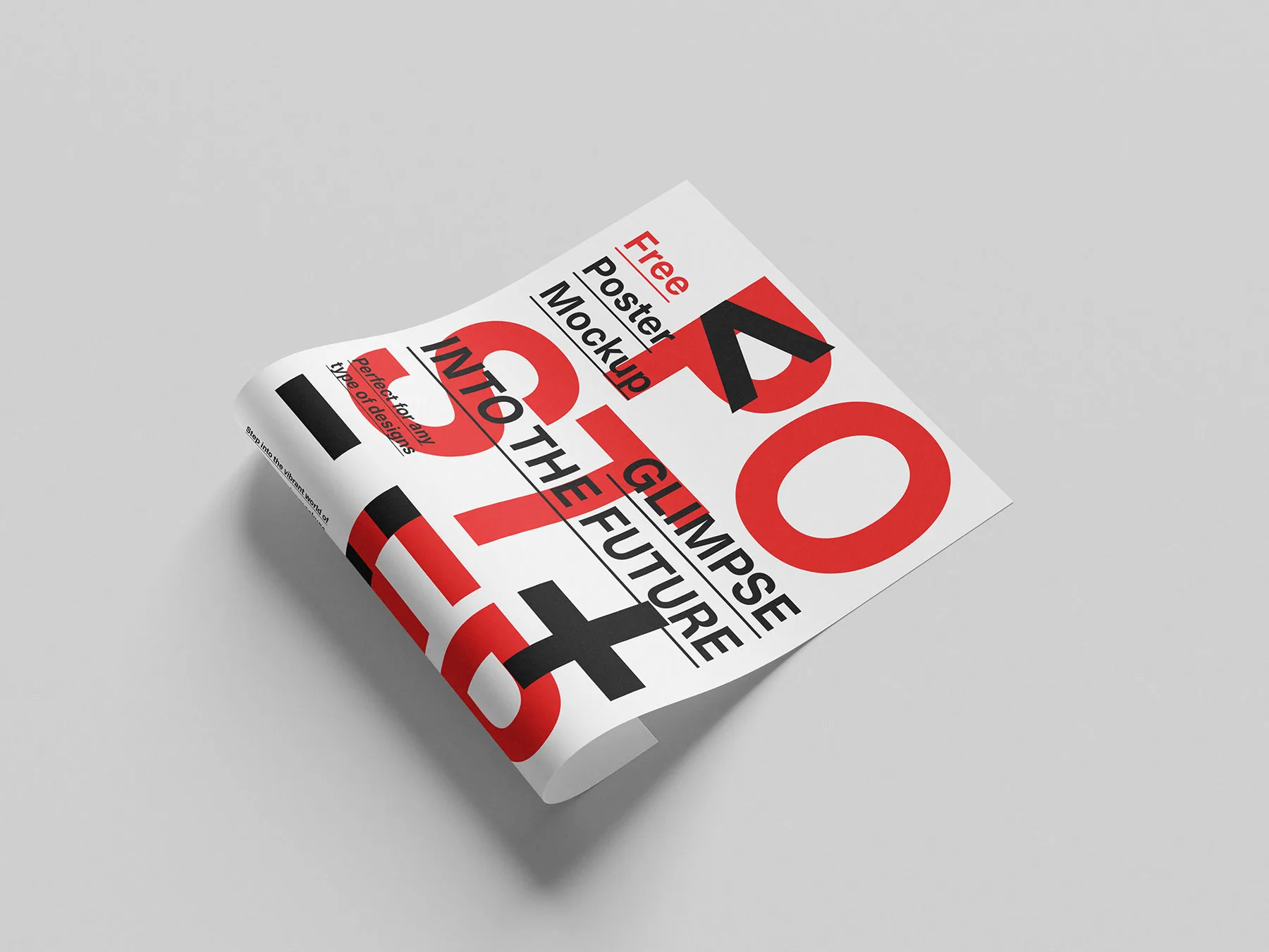 Minimalist Poster Mockup Set