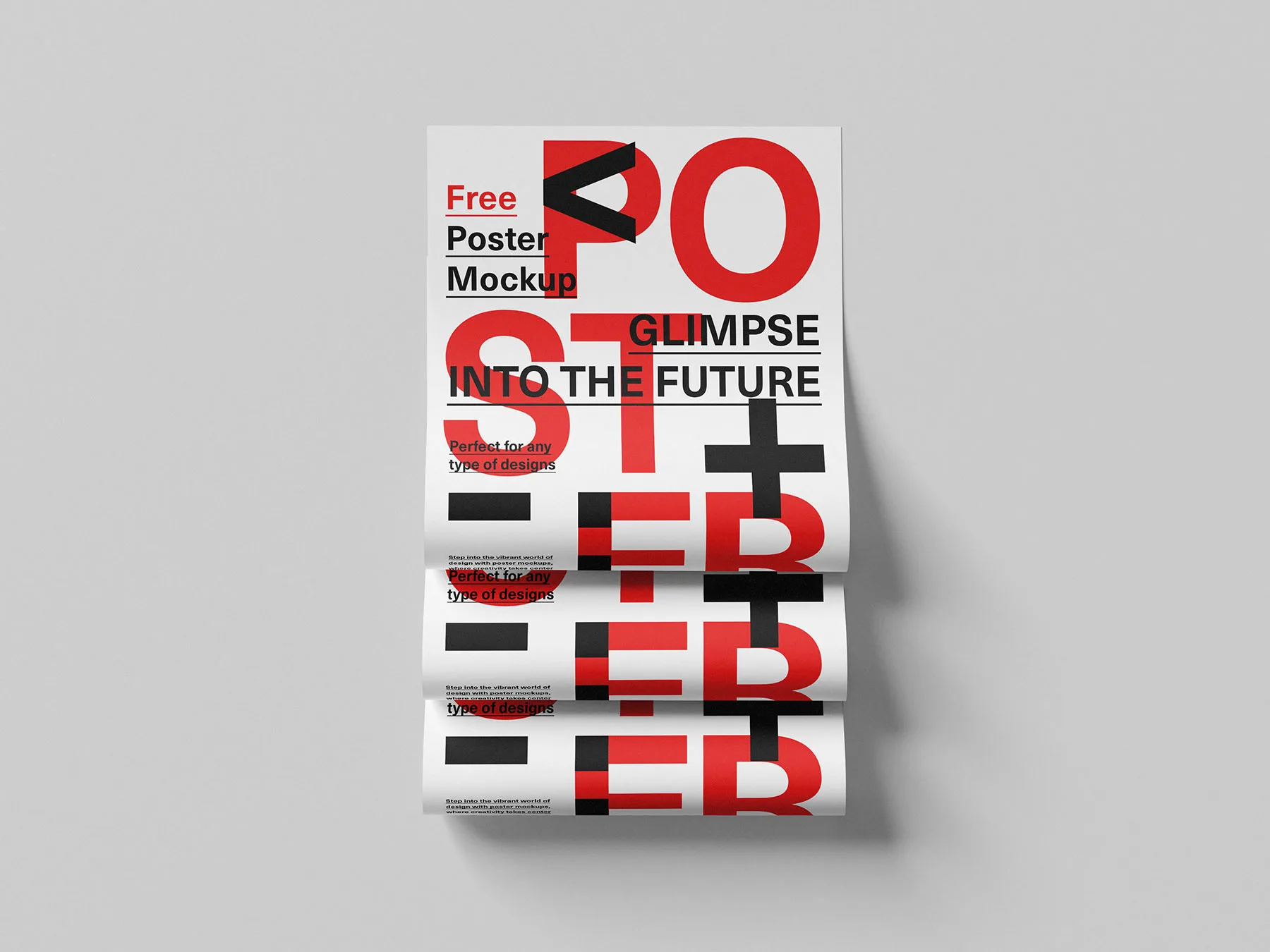 Minimalist Poster Mockup Set